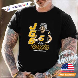 Jake Garcia JG6 Missouri Tigers mizzou football shirt