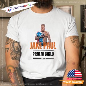 Jake Paul Boxing The Problem Child Signature T shirt