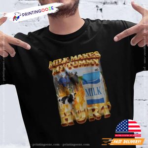 Lactose Tolerant Funny Meme T shirt 3