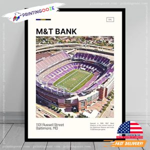 M&T Bank Stadium, Baltimore Ravens Poster