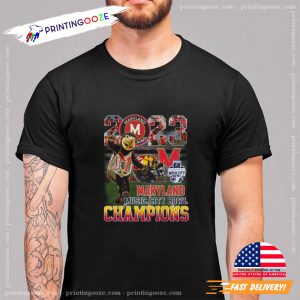 Maryland Terrapins 2023 Music City Bowl Champions T Shirt 2
