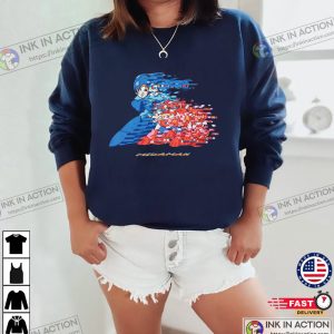Megaman Capcom Classic Game T Shirt 1