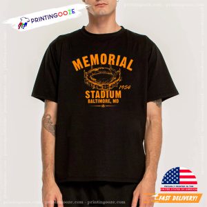 Memorial Stadium 1954 Baseball T Shirt