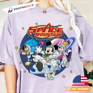 Mickey And Friends space mountain disney world Comfort Colors T Shirt 1