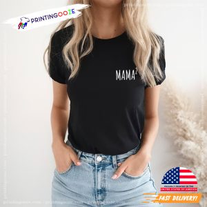 Mom of Two, Pregnancy Announcement T Shirt 3