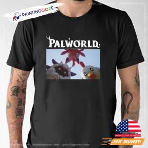 PALWORLD Pals Funny Pokemon Game T Shirt