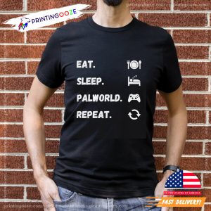 Palworld Addiction Gamers Funny T shirt