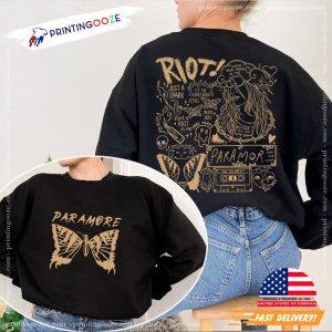 Paramore Doodle Art, Paramore Music Tour 2023 Shirt