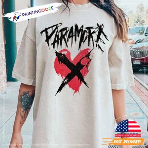 Paramore Heart Shirt Rock Band This Is Why Tour 2023 T Shirt