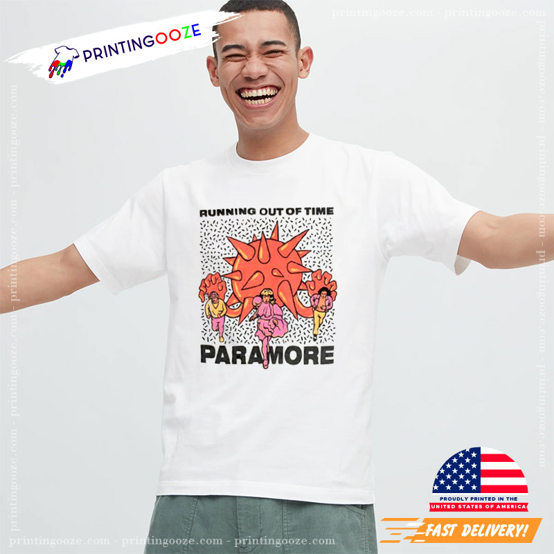Paramore · Paramore Unisex T-Shirt: Running Out Of Time (T-shirt