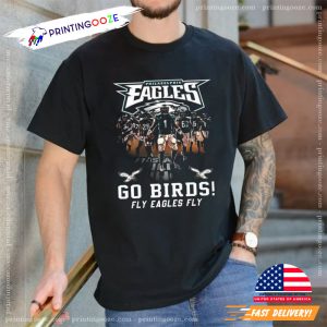 Philadelphia Eagles Go Birds Fly Eagles Fly 2023 Shirt 3