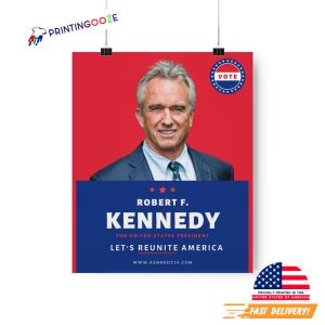 Robert F. Kennedy Jr. 2024 Presidential Campaign Poster