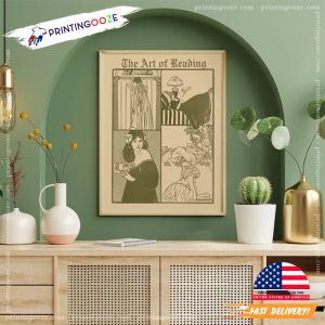 THE ART Of READING, Book Readers Poster