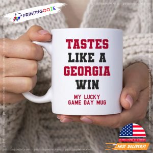 Tastes Like A Georgia Win, Lucky Game Day Mug