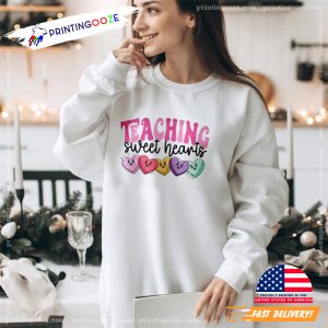 Teaching Sweethearts, Valentines Day Teacher Shirt 2