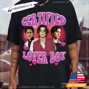 Timothee Chalamet Certified Lover Boy Shirt 3