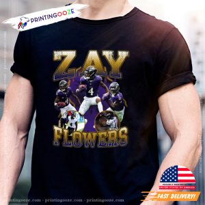 Vintage Zay Flowers 90's Style Bootleg T shirt 3