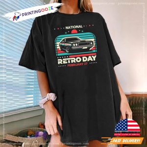 Vintage national retro day Shirt