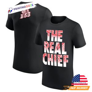 WWE Jey Uso The Real Chief 2 Side T Shirt
