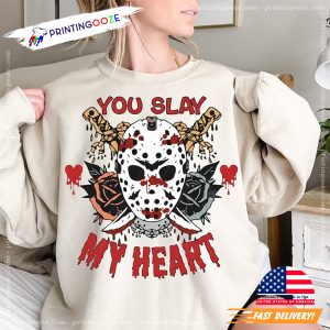 You Slay my Heart, Horror Valentine's Day Shirt