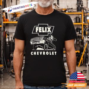 felixs cat Chevrolet T shirt