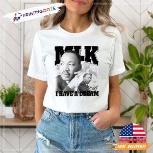 martin luther king, black history month T shirt