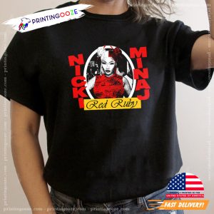 nicki minaj Red Ruby T Shirt 3