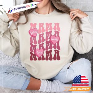 personalized valentine's day gifts, Mama Valentine Shirt 2