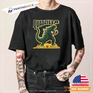 AJ Dillon Quadzilla Green Bay Packers T shirt 2