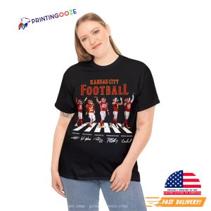 Abbey Road Kansas City Chiefs Players Tshirt