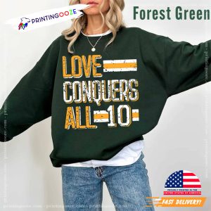 All You Need Is Love Green Bay, packers football shirt 2