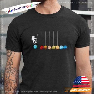 Astronaut Spaceman Planets Funny Space Shirt 2