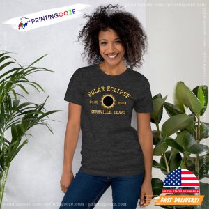 Custom State City Sun Moon Totality 2024 Shirt 3