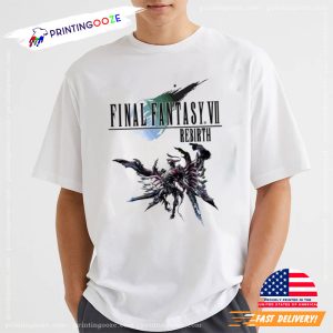 Final Fantasy VII Rebirth Bahamut T Shirt 3