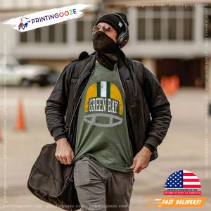 Green Bay Retro Helmet, Aaron Rodgers T shirt 3