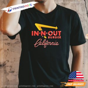 In N Out Burger California Shirt 3