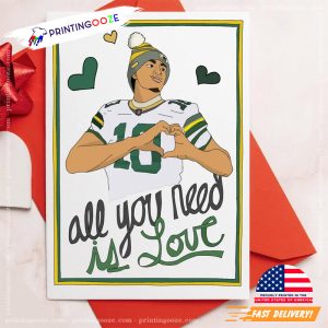 Jordan Love Green Bay Packers Poster