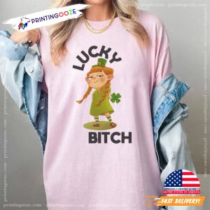 Lucky Bitch St. Patrick's Day Comfort Colors T shirt 2
