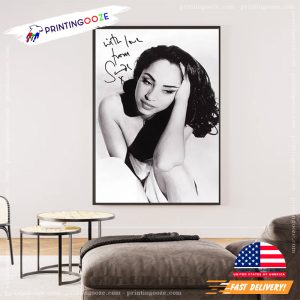 Sade Adu With Signed Music Poster 2