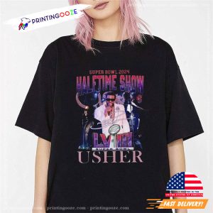 Super Bowl 2024 Usher Half Time Show Shirt