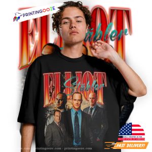 Vintage Elliot Stabler 90's Fans Homage T shirt