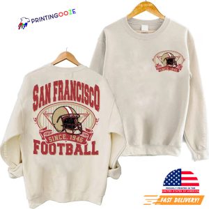 Vintage Style San Francisco Football Shirt 2