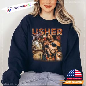 Vintage Usher Super Bowl 2024 Usher Halftime Show Tee