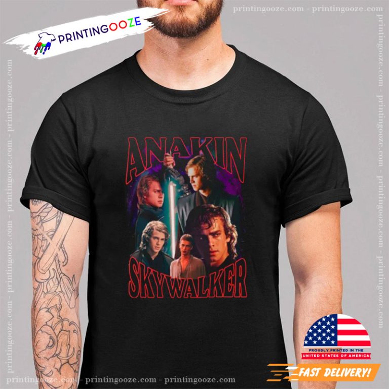 Anakin Skywalker Bootleg 90s, Anakin Star Wars Episode 3 Shirt ...