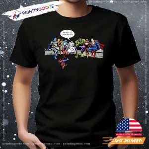 And That's How I Saved The World Funny Superheros Jesus Comfort Colors Tee