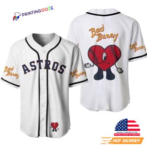 Bad Bunny Astros Baseball Jersey