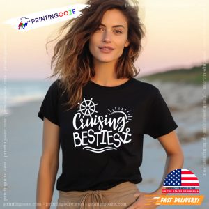 Besties Gone Cruising Matching Girls Trip Shirts 5