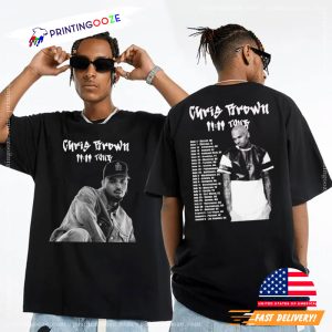 Chris Brown 1111 Tour Dates 2024 Unisex Shirt