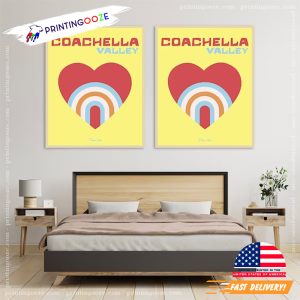 Coachella Valley Wall Art, coachella music festival Poster 2