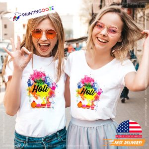 Happy Holi India Colors Festival T Shirt